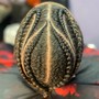 Full Head Braided Singles (Medium)