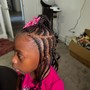 Kid's Box Braids (4-9years) - Hair included