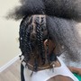 Large Knotless Braids