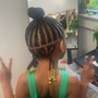 Cornrows- no hair added