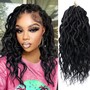 Individual Crochet Braids for Shaved Sides Haircut