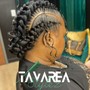 Retwist (undercut or fade)