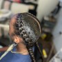 Medium weave braids