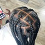 Jumbo knotless Braids