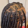 Jumbo knotless Braids