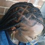 Small knotless Braids