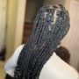 Small knotless Braids