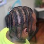 Kids Natural Hair Braided Style (7-younger)