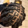 Retwist locs