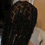 Retwist locs