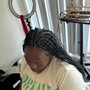 Butterfly locs long