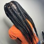 Medium Box Braids