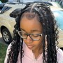 Med Knotless Boho Braids