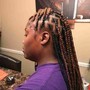 Medium Box Braids