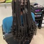 Box Braids, Cornrows, Individual Braids, Kid's Braids, Kid's Style, Natural Flexi Rods, Bang Trim, Braids