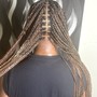 Individual Braids mind back length