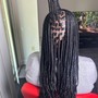 Individual Braids mind back length