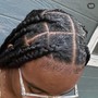 Feed in braids