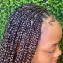 Box braids , knotless braids & twist