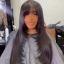 Wig install glueless (4x4 closure only)