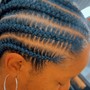 Plait or Twist (shaved back & sides)