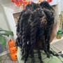 Kinky Twist over locs