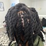 Kinky Twist over locs