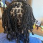 Kinky Twist over locs