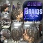 Two Strand Twist (Natural Hair)($50.00 deposit)