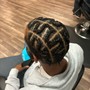 Natural Hair Cornrows large