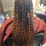 Goddess Braids or regular knotless braids