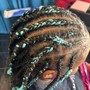 Goddess Braids or regular knotless braids