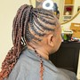 Braid extensions, butt length