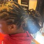 Locs Retwist/ two strain twist / individual plaits