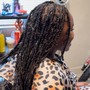 Large Knotless Box Braids