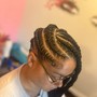 Small feed-in braids 3-layers