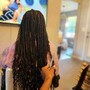 Medium Senegalese Twists waist length