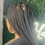 Medium Knotless Braids