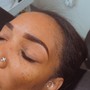 Brow wax and tint