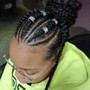 NATURAL Braids NO HAIR ADDED