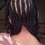 TWO FEED- INS BRAIDS