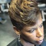 Relaxed Hair- Relaxer Spot on Back and Sides of Head