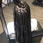 Medium Knotless Braids (shoulder length)