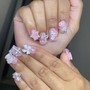 Detailed 3D Nail Art