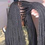 Individual Braids small or medium, long