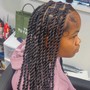 Kid's Plait Braids W/Beads