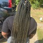 Large Knotless Braids