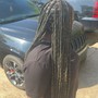 Large Knotless Braids