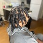 Invisible locs Men