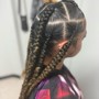 Jumbo Knotless or Goddess Braids